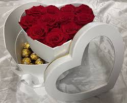 Check spelling or type a new query. 2 Tier Flower Heart Shaped Box By Flowers By Emil