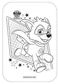 São jogos ideais para se utilizar em uma escola infantil como complemente às atividades. Desenhos Para Colorir Patrulha Canina 57