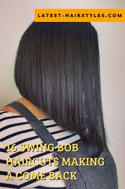 Razor cut shoulder length bob. 16 Swing Bob Haircuts Hairstyles Trending Right Now Swing Bob Haircut Bobs Haircuts Short Hair Trends