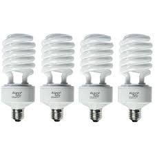 Alzo Digital 45w 120v Joyous Light Full Spectrum Cfl Light Bulb 5500k Pack Of 4 1146 55 04 Fs