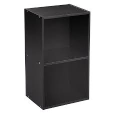 Same day delivery · free returns · order pickup Living Co Mia Bookcase 2 Tier Black Black The Warehouse