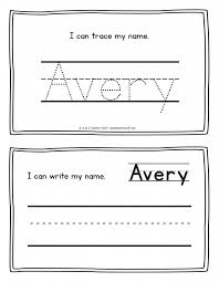 Avery Name Printables For Handwriting Practice A To Z Teacher Stuff Printable Pages And Wo Name Writing Practice Writing Practice Preschool Preschool Names