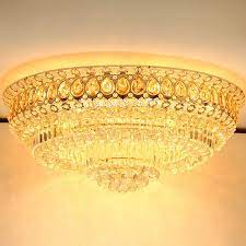Complement your décor with a flush mount light fixture, available in a variety of styles and sizes. Led Flush Mount Crystal Modern Simple Ceiling Light Creative Round Led Lighting Bedroom Living Room