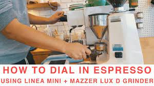 Check spelling or type a new query. How To Dial In Espresso Using Linea Mini Mazzer Lux D Grinder Youtube