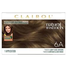 Natural Instincts Clairol Demi Permanent Hair Color 6a Light Cool Brown Tweed 1 Kit Clairol Natural Instincts Clairol Natural Permanent Hair Color