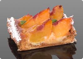 Lenotre Tarte Aux Peches The Pate Feuillete Foundation Was A Buttery Lightly Crispity Crumbly Delight Acc Sweet Pastries French Delicacies French Pastries