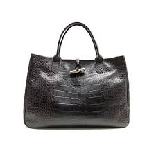 Toujours avec des emballages de récup. Sac A Main Longchamp Roseau 1686158703 Cabas S En Cuir