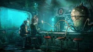 Download Hd Wallpapers Of 243291 Artwork Fantasy Art Science Fiction Fallout Underwater Sea Free Download High Quality And Widescr Art Sf Art Fantasy Art