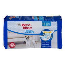 Four Paws Wee Wee Disposable Diapers Small 12 Ct 12 Ct