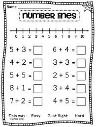 First Grade Math Unit 3 Addition To 10 First Grade Math Worksheets First Grade Math Kids Math Worksheets