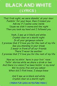 Niall Horan Black And White Lyrics En 2021 Niall Horan