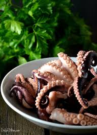 Ensalada De Pulpo Octopus Salad Recipe In 2020 Boricua Recipes Octopus Salad Pulpo Recipe