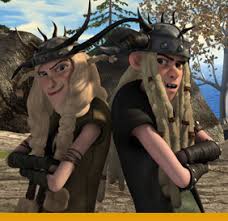 Image result for How to Train Your Dragon ruffnut and tuffnut