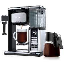Ninja 12 cup programmable coffee brewer. Ninja Carafe Coffee Bar System With Single Serve Walmart Com Walmart Com