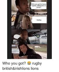 See more ideas about british and irish lions, lions, british. Who You Got For Lions Captain Warburton Or Jones Hartley Rugby Memes Rant Who You Got Rugby British Irishlions Lions Meme On Me Me