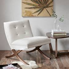 Mid Century Modern White Faux Leather Accent Chair Wynn Leather Lounge Chair Furniture Leather Accent Chair