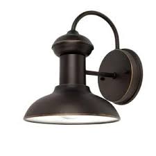 Globe Electric Martes 10 In Oil Rubbed Bronze Downward Indoor Outdoor Wall Lantern Sconce Light 40190 The Home Depot Barn Lighting Outdoor Barn Light Outdoor Light Fixtures