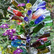 How to use empty wine bottles in the garden. Diy How To Make A Bottle Tree For Your Garden Dengarden