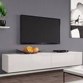 Fernsehschrank Tv Board Rack Lowboard Hangeschrank Hangend Hochglanz Matt Board Essu Living Room Design Small Spaces Small Living Rooms Living Room Designs