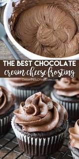 Chocolate Cream Cheese Frosting Dessert Now Dinner Later Desserts Chocolate Cream Cheese Frosting Frosting Recipes