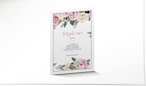 Gestalten sie ihre menükarte zur hochzeit als karte oder windlicht in exklusiven designs. Menukarte Hochzeit 807 Im Vintage Look Mit Blumen Schuch Verlag