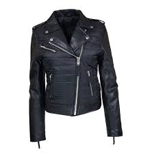 Un étendard qui se mêle à sa coupe ajustée, ses zips métalliques, sa ceinture à boucle à la taille et son col à revers. Perfecto Femme En Cuir D Agneau Blouson Matelasse Bi Matiere