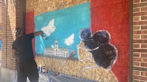 Swipe to see a wip shot with my july 22 at 7:19 am ·. Murals Breathe New Positivity Into Vandalized Downtown Storefronts Wane 15