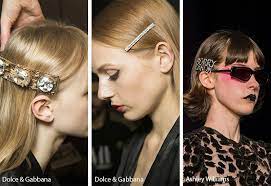 Fall Winter 2018 2019 Hair Accessory Trends Crystal Barrettes Hair Slides Trending Accessories Hair Accessories Hair Barrettes