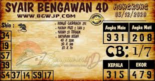 Syair Hongkong 03 12 2020 Bengawan4d Permainan Angka Hadiah Shio