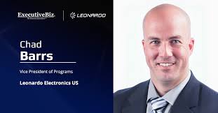 Chad Barrs Appointed Programs VP at Leonardo Electronics US