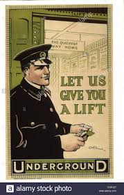 1920s UK London Transport Poster Stock Photo - Alamy