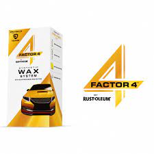 Meet The Newest Innovation From Rust Oleum Factor 4 The New Synthetic Car Wax That Protects Your Car S Surface For Up To Video Car Wax Car Upholstery Car Cleaning