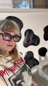 Coming right up! Moo! 🐮 I ended up painting way more so the floor was  covered with cow print as well.