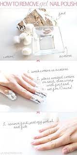 How To Remove Gel Nail Polish Pampadour Gel Nail Removal Remove Gel Polish Gel Nails