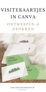 Visitekaartjes Zelf Maken In Canva Hoe En Wat Zet Je Erop Tips Info In 2020 Visitekaartjes Tips Bedrijfsplanning