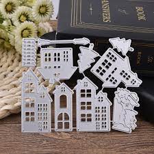 Make a card send a card. Buy Christmas House Scrapbooking Dies Metal Craft Die Cut Embossing Card Making At Affordable Prices Free Shipping Real Reviews With Photos Joom