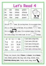 Let S Read 4 Remedial Reading Preschool Reading Phonics Reading
