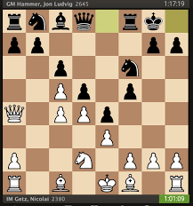 Play chess online for free in your browser against other users and computer opponents. Lichess Org On Twitter Gm Jon Ludvig Hammer Gmjlh Is Playing Im Nicolaigetz In Round 4 Of The Nordic Chess Championship Watch The Games Live At Https T Co To3li02f8b Https T Co 8mtqon0syz