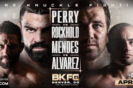 BKFC 41 fight card, 'Perry vs Rockhold' bareknuckle PPV lineup