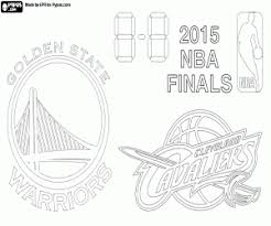 Coloring at colorings to, cool coloring nba teams logos cleveland cavaliers logo coloring, drawing the cleveland cavaliers logo step by step sports pop culture online drawing, kobe bryant cartoon drawing at getdrawings. Final 2015 Nba Warriors Vs Cavaliers Coloring Page Printable Game