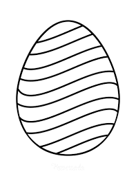 These nine blank little easter eggs are all ready to color and/or cut out! 66 Easter Egg Coloring Pages Templates Free Printables