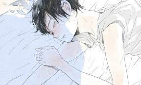 Hiyokoi cute he hides her sleeping face during class. Pin On Anime Boys Bl