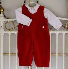 Red Velvet Christmas Outfit For Baby Boy Size 9 Month Fall Winter Boy Clothes Button Up Shirt An Baby Christmas Outfit Baby Boy Shoes Diy Little Boy Outfits