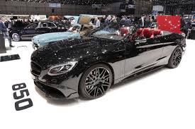 Brabus 850 Une Mercedes Classe S Cabriolet De 850 Ch A Geneve