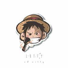 Wd On Instagram Personal Project A S L Luffy Sticker Note For You Guys If You Want To Repost My Art Please Keep My Watermark On Or You Can Tag M
