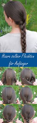 Französischen zopf flechten.anleitung für anfänger.frisur für mittel/lange haare.peinados hermosos. Haare Selber Flechten Fur Anfanger Einen Zopf Selber Flechten Lernen Praxis Tests