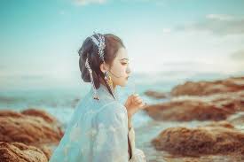 翩若惊鸿 人像 poco摄影 汉服 cosplay pretty hair styles