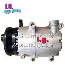 New Vs16 Ac Compressor For Car Ford Focus Ii St 2006 Volvo C30 S40 V50 2004 2012 1333042 3m5h19497ba 3m5h19497aa Volvo C30 Car Ford Ford Focus