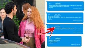 LEAKED Text Messages From Blake Lively and Justin Baldoni During Massive  Lawsuit - YouTube