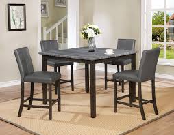 Shop for marble top table online at target. Pompei Gray Marble Counter Height Dining Set My Furniture Place